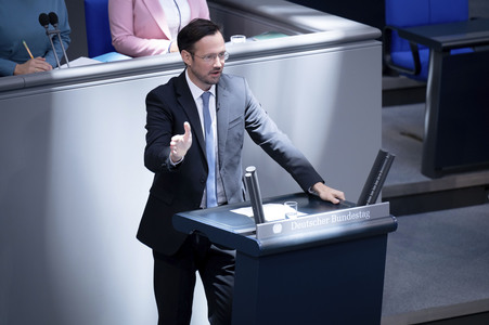 26. Sitzung des Deutschen Bundestages in Berlin
