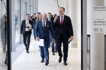 Fraktionssitzung der CDU/CSU-Bundestagsfraktion in Berlin