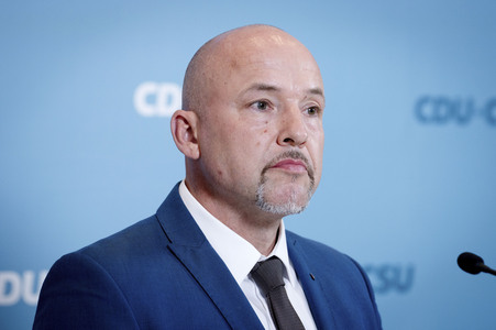 Fraktionssitzung der CDU/CSU-Bundestagsfraktion in Berlin