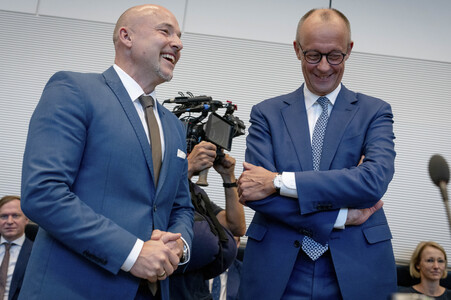 Fraktionssitzung der CDU/CSU-Bundestagsfraktion in Berlin