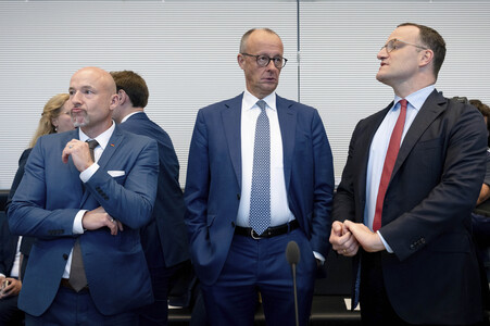 Fraktionssitzung der CDU/CSU-Bundestagsfraktion in Berlin