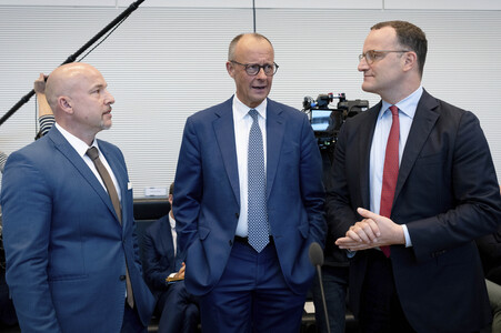 Fraktionssitzung der CDU/CSU-Bundestagsfraktion in Berlin