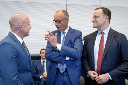 Fraktionssitzung der CDU/CSU-Bundestagsfraktion in Berlin