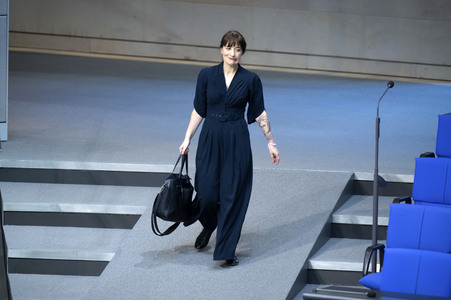 27. Sitzung des Deutschen Bundestages in Berlin