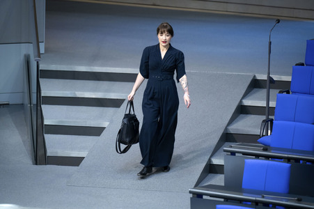 27. Sitzung des Deutschen Bundestages in Berlin