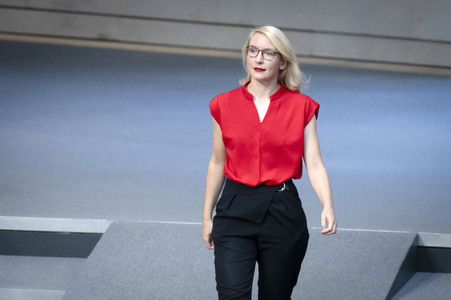 27. Sitzung des Deutschen Bundestages in Berlin