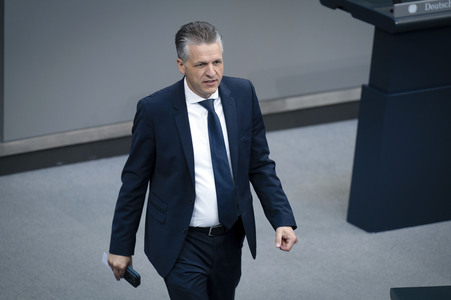 27. Sitzung des Deutschen Bundestages in Berlin