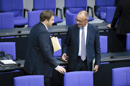 27. Sitzung des Deutschen Bundestages in Berlin