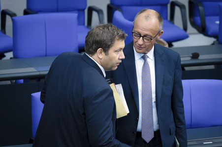 27. Sitzung des Deutschen Bundestages in Berlin