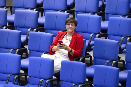 27. Sitzung des Deutschen Bundestages in Berlin