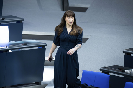 27. Sitzung des Deutschen Bundestages in Berlin