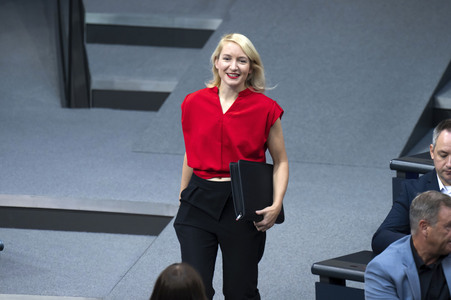 27. Sitzung des Deutschen Bundestages in Berlin