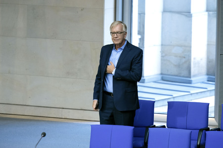 27. Sitzung des Deutschen Bundestages in Berlin