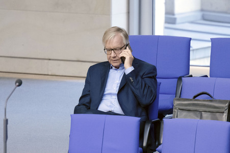 27. Sitzung des Deutschen Bundestages in Berlin