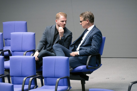 27. Sitzung des Deutschen Bundestages in Berlin