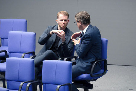 27. Sitzung des Deutschen Bundestages in Berlin