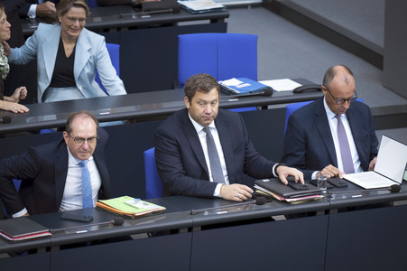 27. Sitzung des Deutschen Bundestages in Berlin