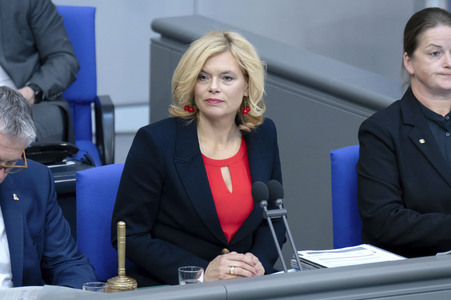 27. Sitzung des Deutschen Bundestages in Berlin