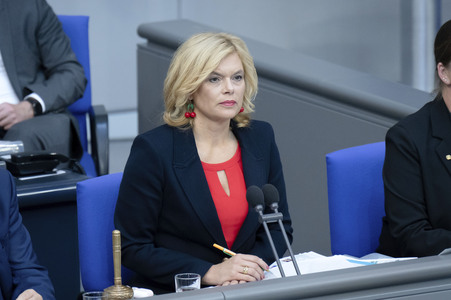 27. Sitzung des Deutschen Bundestages in Berlin