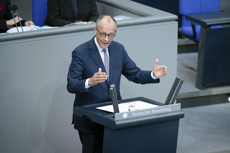 27. Sitzung des Deutschen Bundestages in Berlin