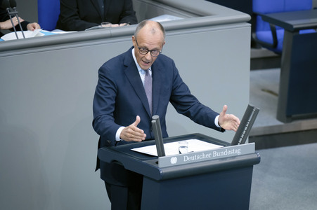 27. Sitzung des Deutschen Bundestages in Berlin