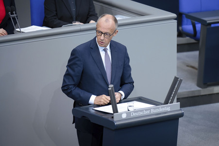 27. Sitzung des Deutschen Bundestages in Berlin