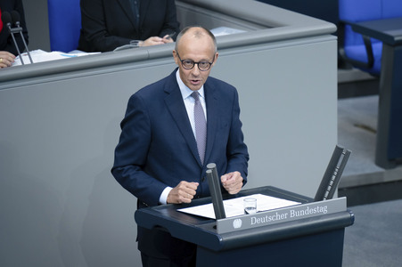 27. Sitzung des Deutschen Bundestages in Berlin