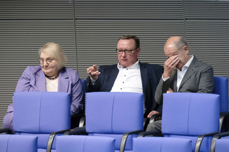 27. Sitzung des Deutschen Bundestages in Berlin