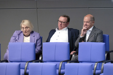 27. Sitzung des Deutschen Bundestages in Berlin