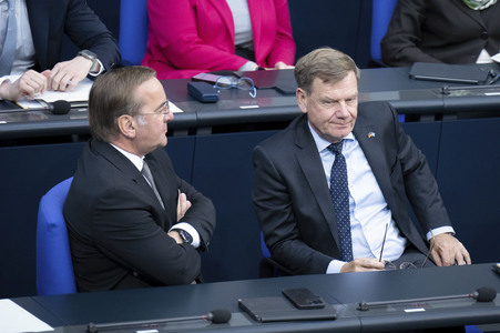 27. Sitzung des Deutschen Bundestages in Berlin