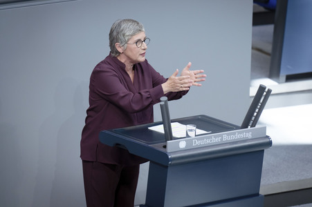 27. Sitzung des Deutschen Bundestages in Berlin