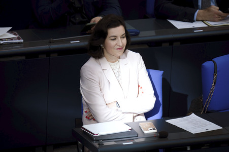 27. Sitzung des Deutschen Bundestages in Berlin