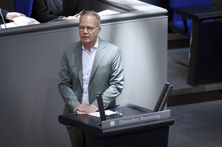 27. Sitzung des Deutschen Bundestages in Berlin