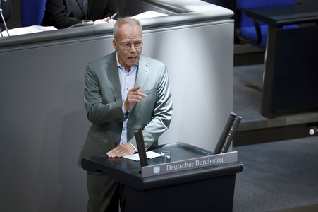 27. Sitzung des Deutschen Bundestages in Berlin