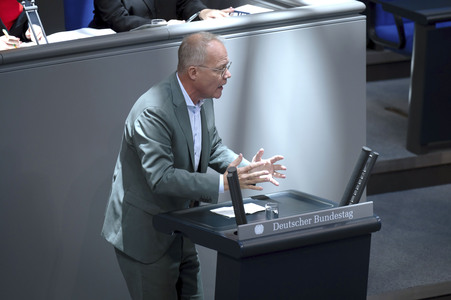 27. Sitzung des Deutschen Bundestages in Berlin