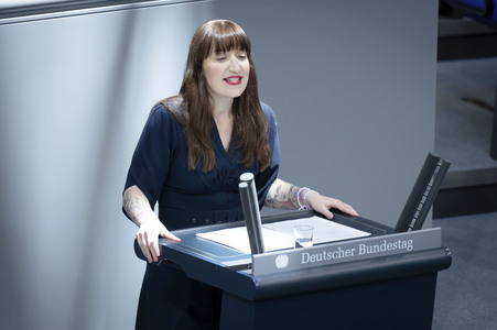 27. Sitzung des Deutschen Bundestages in Berlin