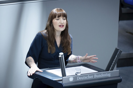 27. Sitzung des Deutschen Bundestages in Berlin