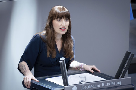 27. Sitzung des Deutschen Bundestages in Berlin