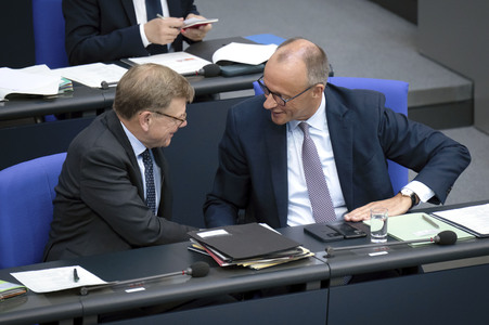 27. Sitzung des Deutschen Bundestages in Berlin