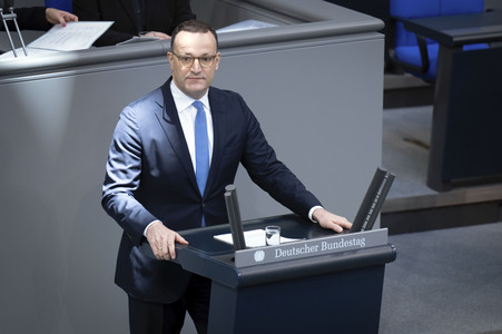 27. Sitzung des Deutschen Bundestages in Berlin