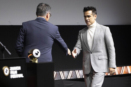 Golden Icon Award für Colin Farrell, Zurich Film Festival 2025