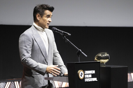 Golden Icon Award für Colin Farrell, Zurich Film Festival 2025
