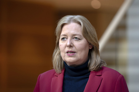 Pressestatement von Bärbel Bas in Berlin