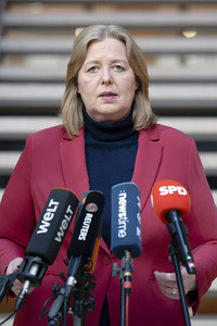 Pressestatement von Bärbel Bas in Berlin