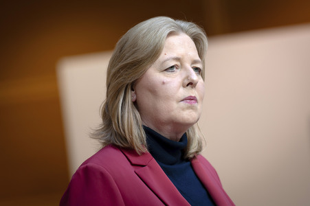 Pressestatement von Bärbel Bas in Berlin