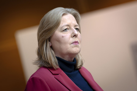 Pressestatement von Bärbel Bas in Berlin