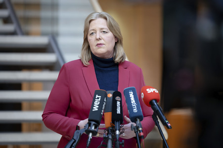 Pressestatement von Bärbel Bas in Berlin