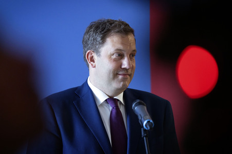 Pressestatement von Lars Klingbeil in Berlin