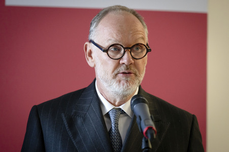 Pressestatement von Lars Klingbeil in Berlin