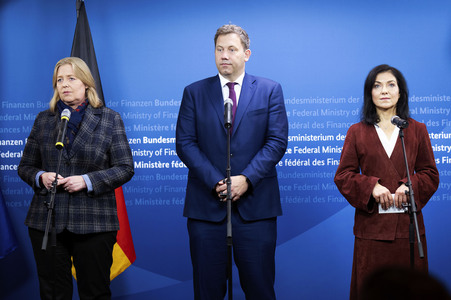 Stahlgespräch mit Betriebsräten und Gewerkschaften in Berlin